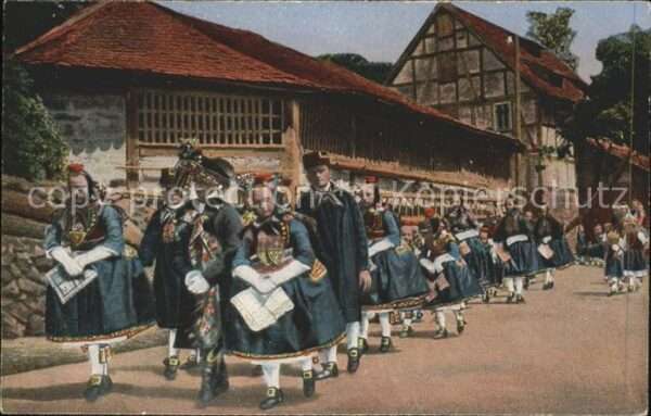 Trachten Hessen Hessen Schwälmer Hochzeitszug