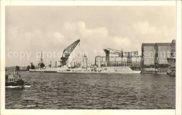 Werftbau Kiel Hafen Schiff