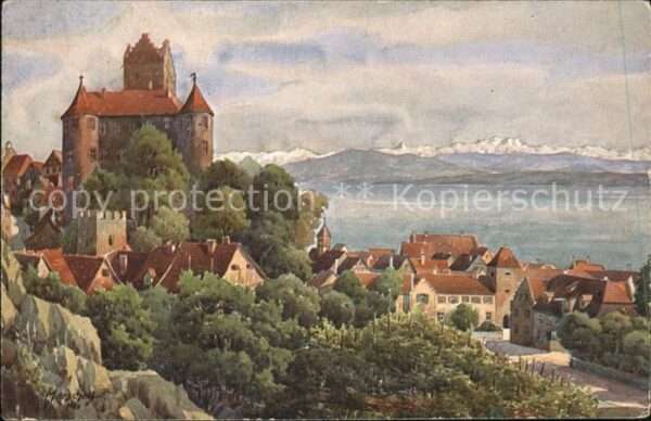 Marschall Vinzenz Schloß Meersburg am Bodensee Nr. 622