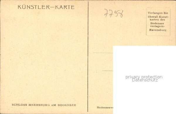Marschall Vinzenz Schloss Meersburg Nr. 93 – Bild 2