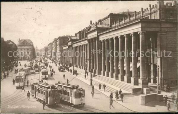 Strassenbahn Stuttgart Königsbau