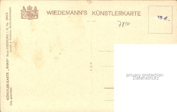 Verlag Wiedemann WIRO Nr. 1990 B Freiburg i. Br. – Bild 2