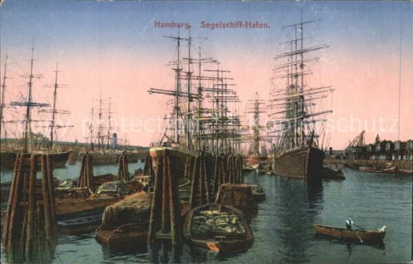 Segelschiffe Hafen Hamburg