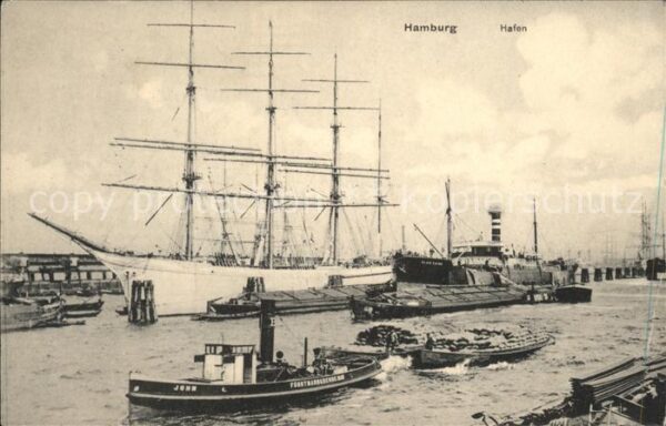 Segelschiffe Hamburg Hafen Boote