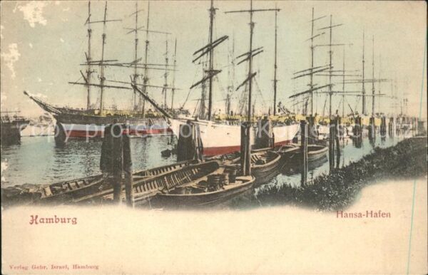 Segelschiffe Hamburg Hansa-Hafen