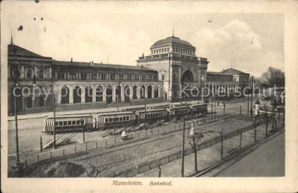 Strassenbahn Mannheim Bahnhof