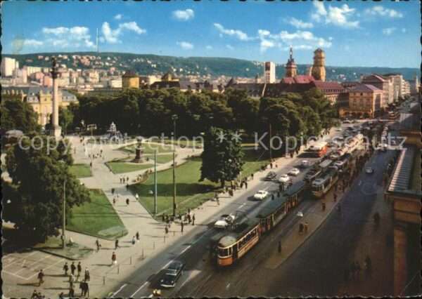 Strassenbahn Stuttgart Schloßplatz
