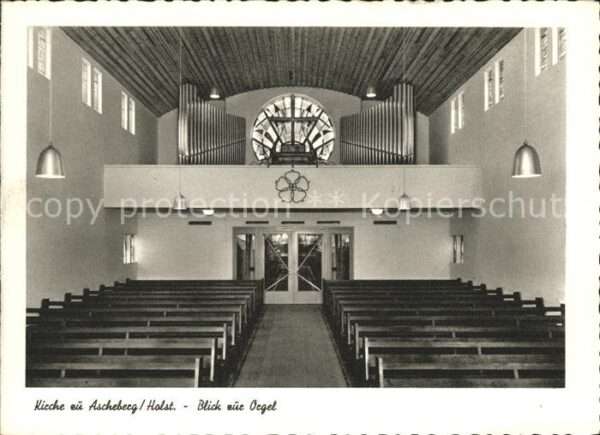 Kirchenorgel Aschberg/Holst.