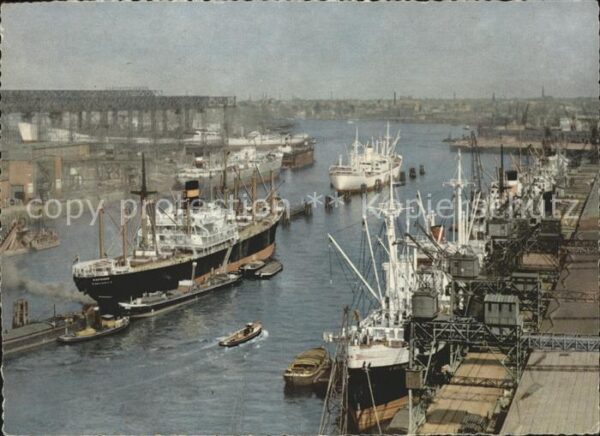 Schiffe Ships Navires Hamburg Rosshafen