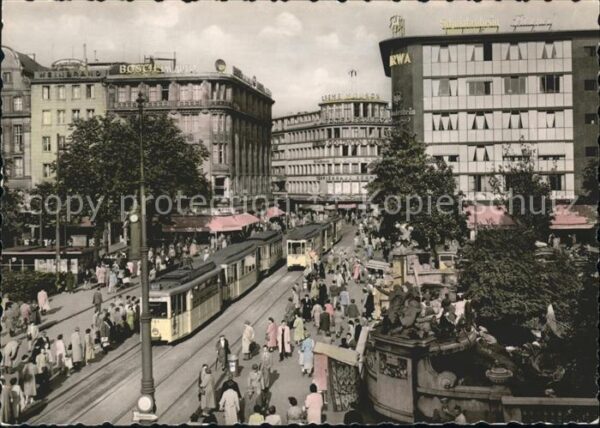 Strassenbahn Düsseldorf Corneliusplatz