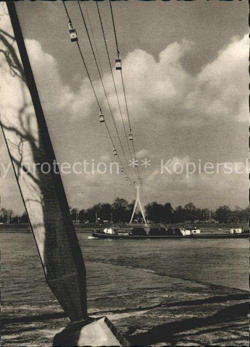 Seilbahn Köln Frachter