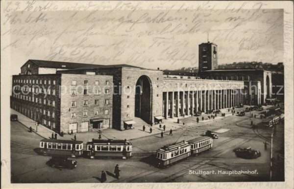 Strassenbahn Stuttgart Hauptbahnhof