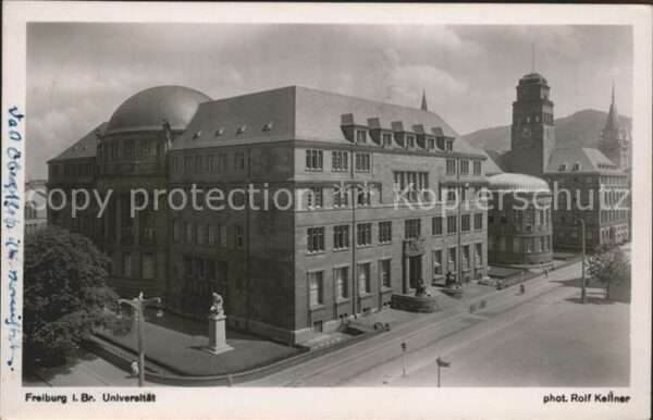 Foto Kellner Rolf Nr. 7978 Freiburg i. Br. Universität