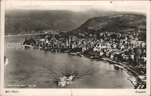 Foto Kratz Nr. 705 Boppard Dampfer
