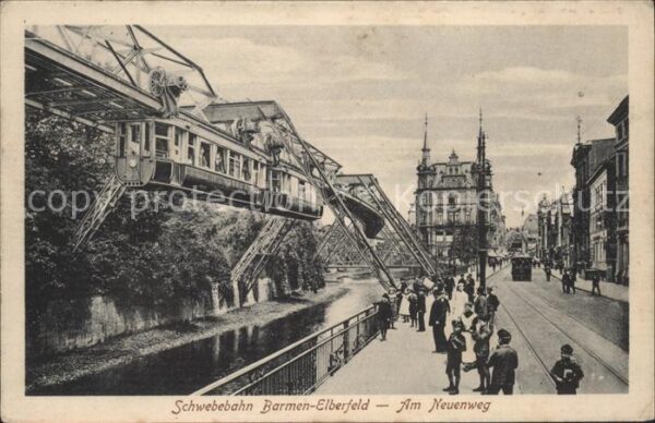Schwebebahn Barmen-Elberfeld Neuenweg