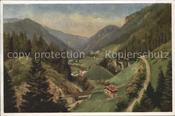 Hoffmann Heinrich Höllental Ravennaschlucht