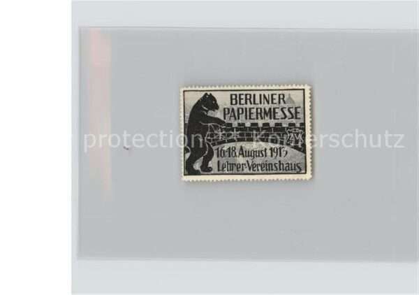 Ausstellung Papiermesse Berlin Lehrer-Vereinshaus
