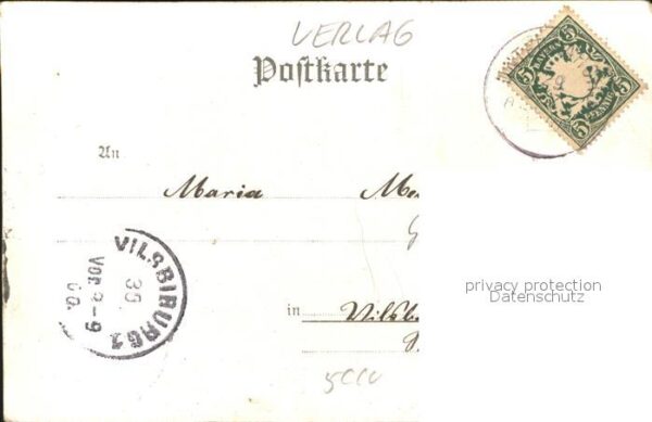 Verlag Braun Nr. 2455 Köln am Rhein Gereonskirche Goldfe – Bild 2
