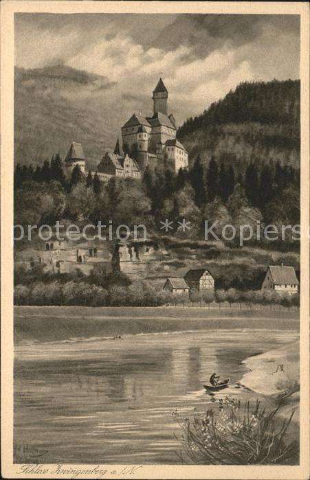 Kuenstlerkarte Schloss Zwingenberg am Neckar Künstler