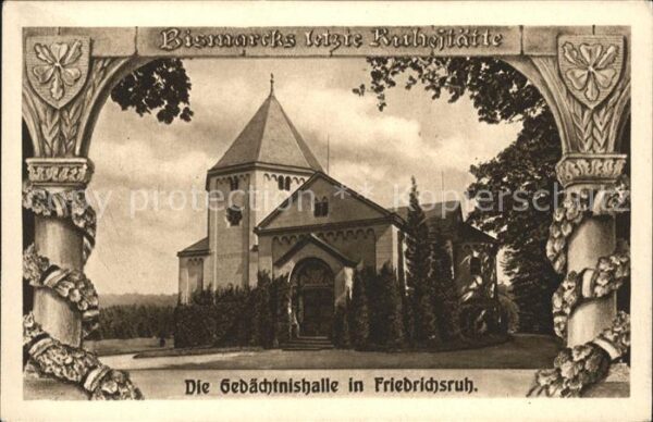 Bismarck Gedächtnishalle in Friedrichsruh Bismar