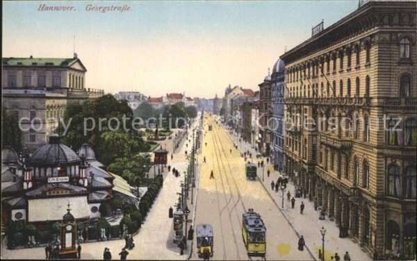 Strassenbahn Georgstrasse Hannover