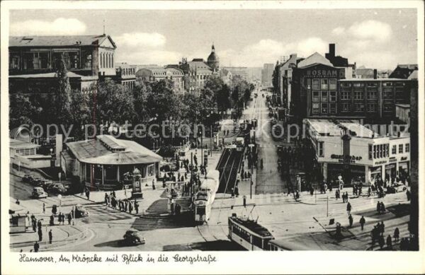 Strassenbahn Hannover Georgstr.