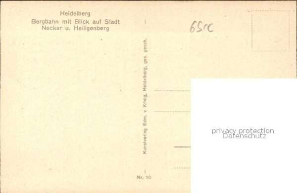 Bergbahn Heidelberg – Bild 2