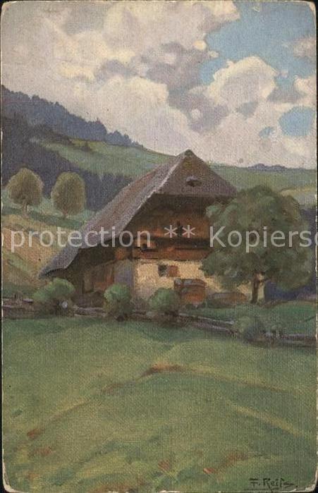 Reiss Fritz Sommer Schwarzwald Haus
