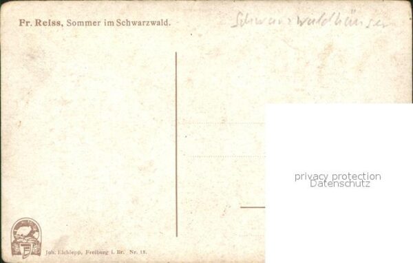 Reiss Fritz Sommer Schwarzwald Haus – Bild 2
