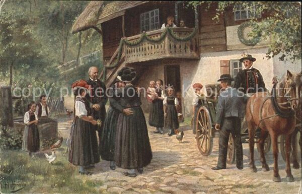 Hoffmann Heinrich Schwarzwald Trachten