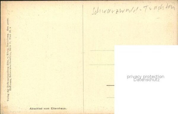 Hoffmann Heinrich Schwarzwald Trachten – Bild 2