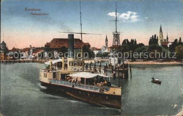 Hafenanlagen Hafeneinfahrt Konstanz