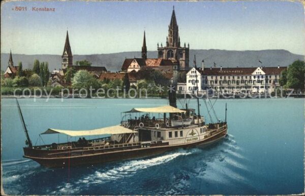 Dampfer Binnenschifffahrt Konstanz