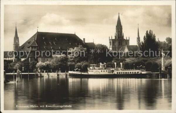 Dampfer Binnenschifffahrt Konstanz Hafen