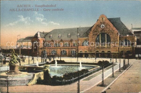 Bahnhof Hauptbahnhof Aachen