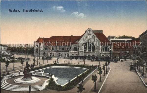 Bahnhof Hauptbahnhof Aachen
