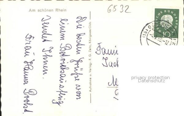 Dampfer Binnenschifffahrt Oberwesel Schönburg – Bild 2