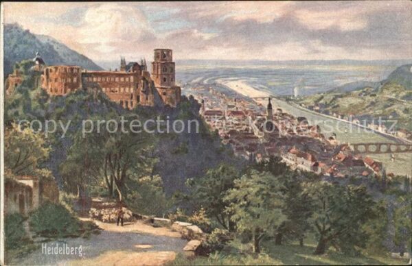 Verlag WIRO Wiedemann Nr. Heidelberg Schloss