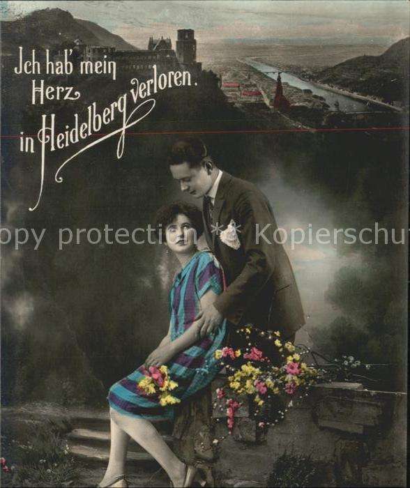 Poesie Heidelberg Liebespaar