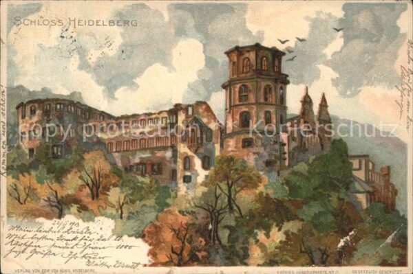 Pfaff C. Schloss Heidelberg