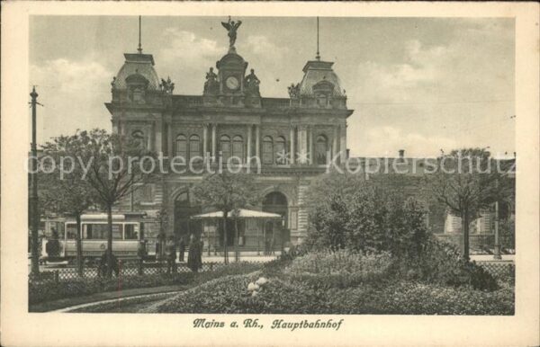 Bahnhof Mainz a. Rh. Strassenbahn
