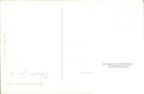 Kuenstlerkarte Winte Rowski L. Morgenritt – Bild 2