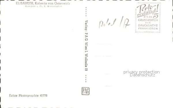 Adel Oesterreich Kaiserin Elisabeth – Bild 2