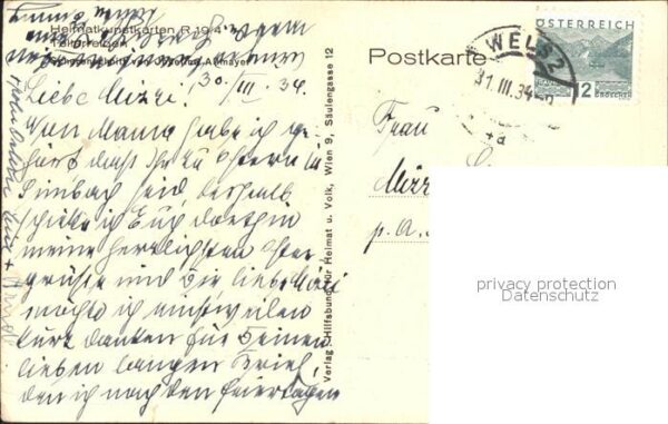 Scherenschnitt Schattenbildkarte Mädchen Hasen – Bild 2