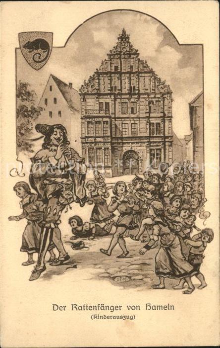 Maerchen Sagen Rattenfänger Kinderauszug