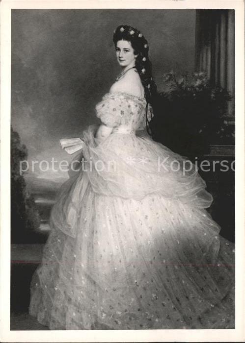 Adel Oesterreich Kaiserin Elisabeth Gemälde