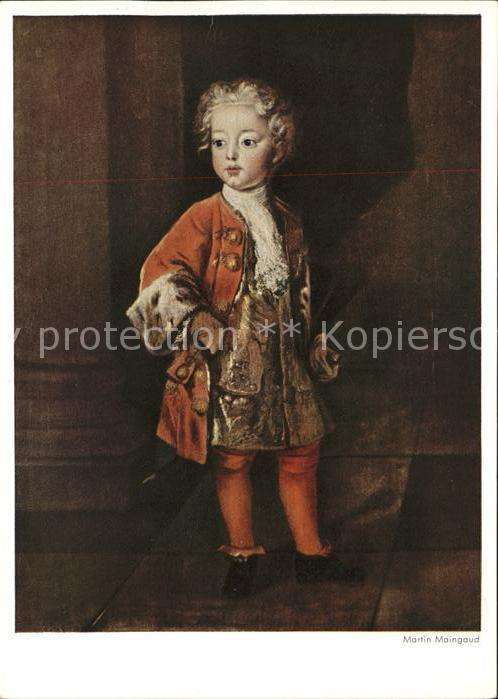 Kuenstlerkarte Marint Maingaud Prinz Philipp Moritz vo