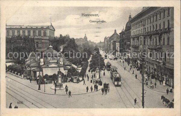 Strassenbahn Hannover Georgstr.