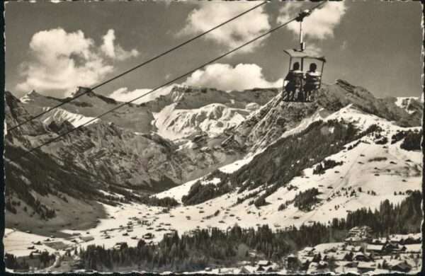 Adelboden Sesselbahn Schwandfeldspitz