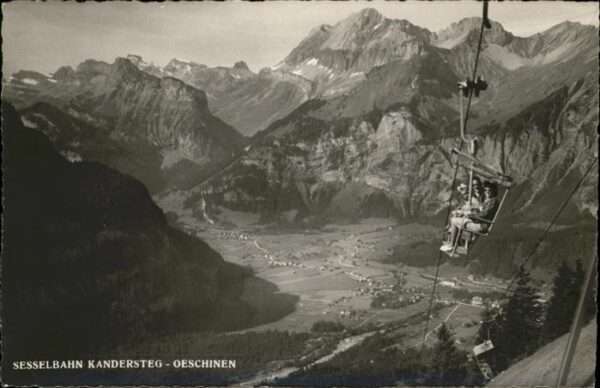 Kandersteg BE Sesselbahn Oeschinen